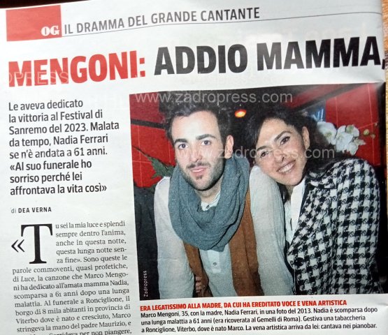 OGGI 03102024 FUNERALEmadreMengoni